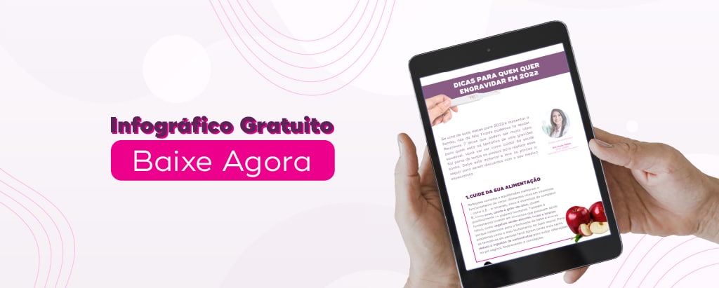 infográfico 7 dicas para engravidar em 2022