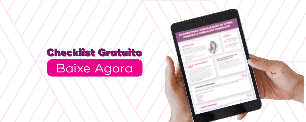 Checklist Exames para FIV confira checklist completo